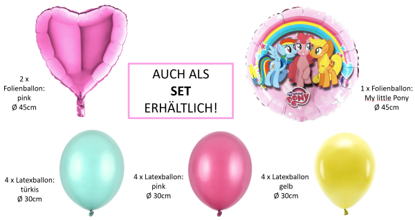 Folienballon rund - My little Pony - ø 43cm